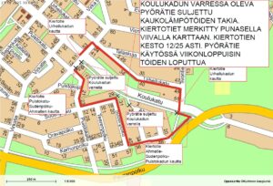 Katukartta kiertotiet