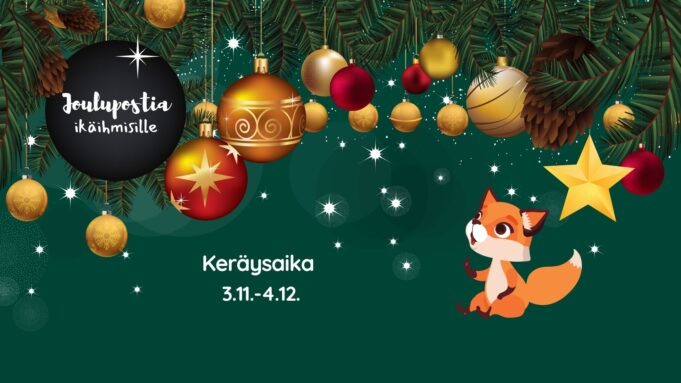 Joulupostia ikäihmisille 2025