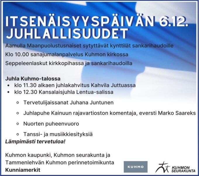 Itsenäisyyspäivän 6.12.2025 juhlallisuudet 